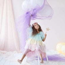 Load image into Gallery viewer, Rainbow Ruffle Princess Dress Up  3+ Y