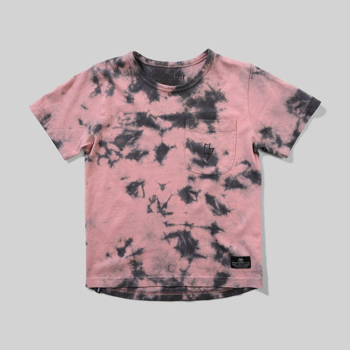 Munsterkids - Sidepaint Tee - Dusty Pink