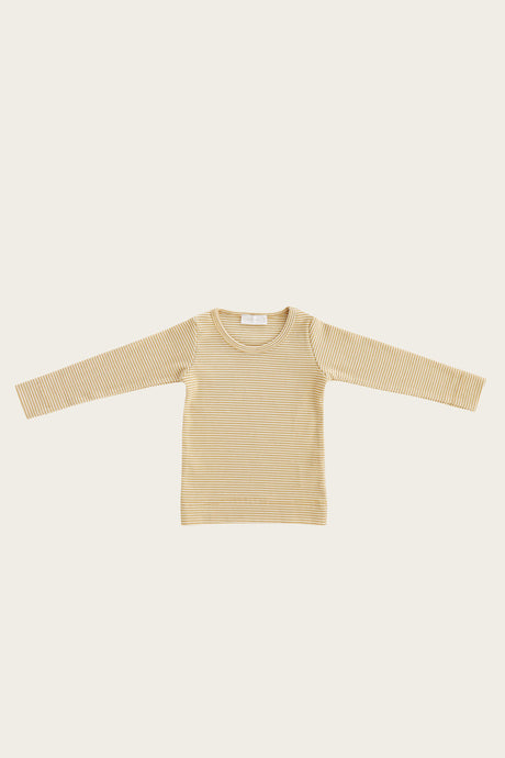 Jamie Kay - Organic Cotton Charlie Top - Caramel Stripe