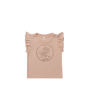 Load image into Gallery viewer, Rylee + Cru - Ruffled Tank - Rose - Blush