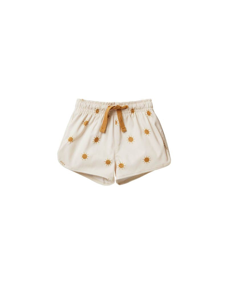 Rylee + Cru - Suns Swim Trunk - Natural