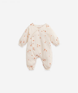 Play Up - Organic Cotton Baby Grow Romper - Floral