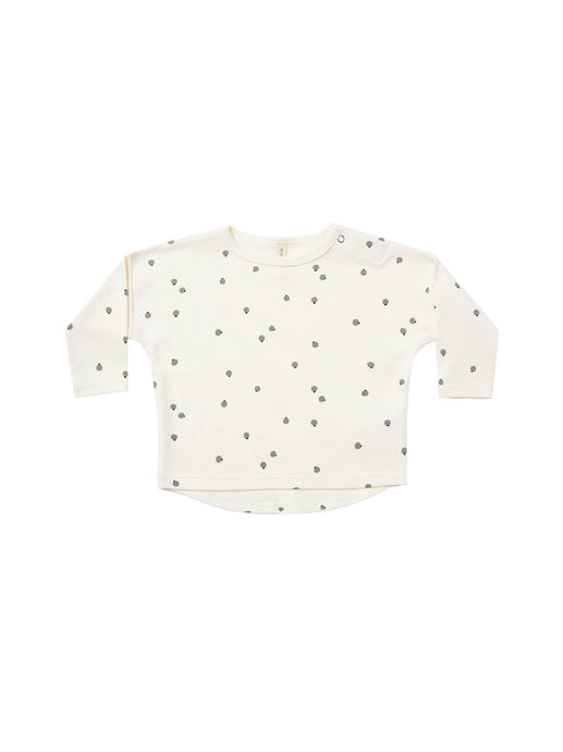 Quincy Mae - Longsleeve Baby Tee - Ivory