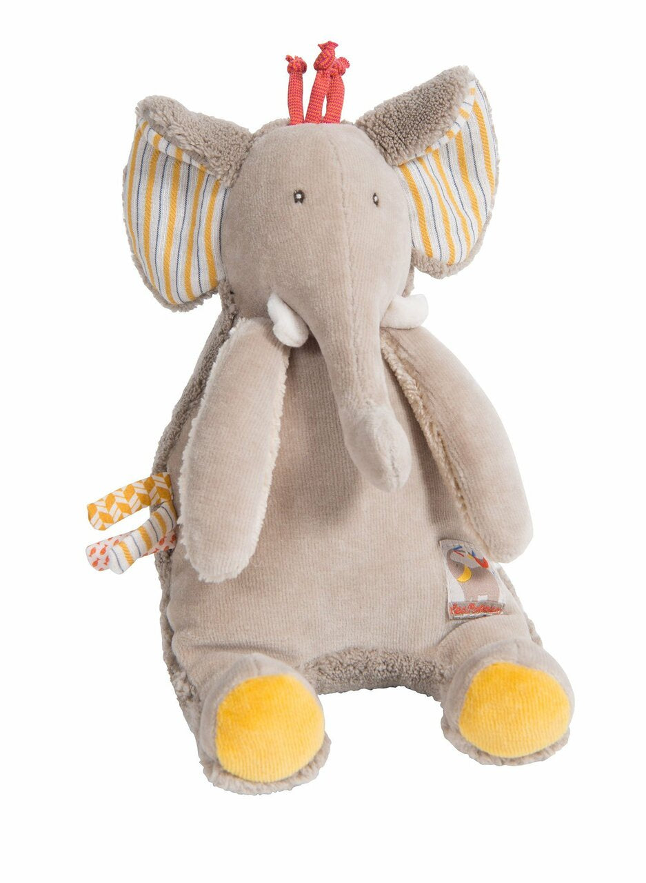 Moulin Roty - Les Papoum Elephant Musical Doll