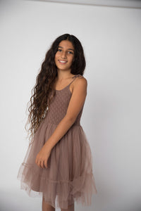 Raised by Water - Elle Dress - Taupe