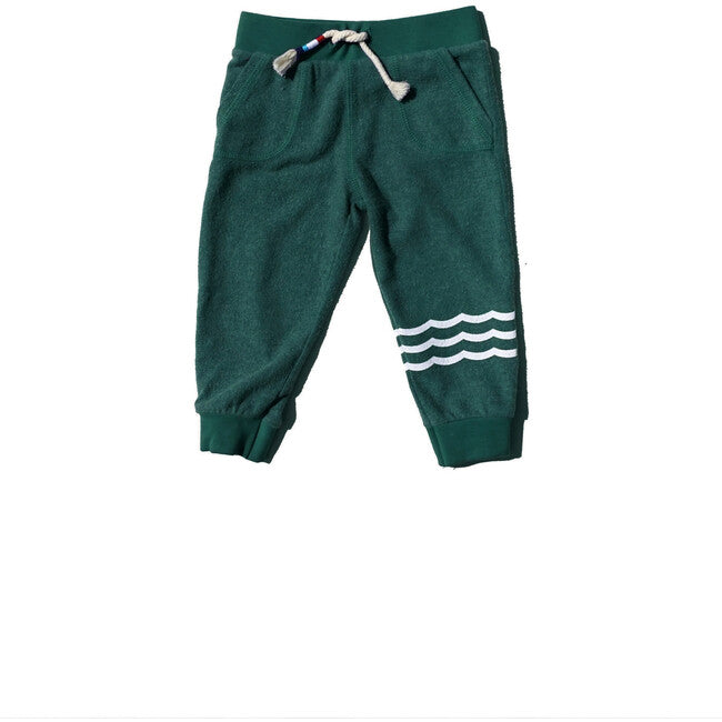 Waves Hacci Jogger Infant - Emerald
