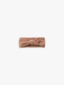 Quincy Mae - Organic Knotted Headband - Terracotta