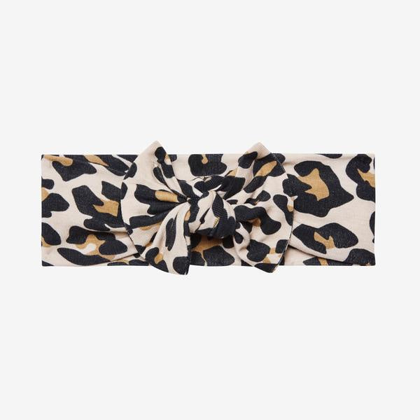 Lana Leopard Tan - Infant Headwrap