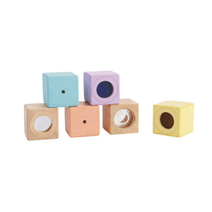 Plan Toys - Sensory Blocks - Pastel