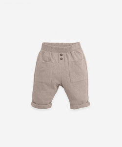 Play Up - Organic Trousers w/ Wood Button - Bicho