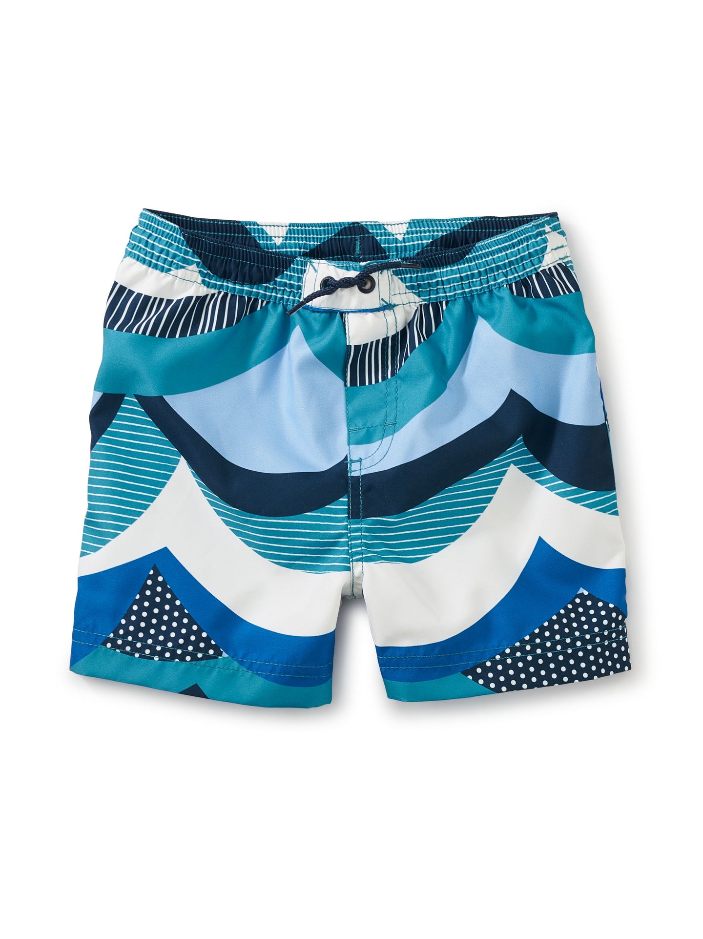 Tea Collection - Shortie Swim Trunk - Waves