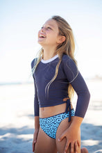 Load image into Gallery viewer, Feather 4 Arrow - Ocean Love Rash Top - Black