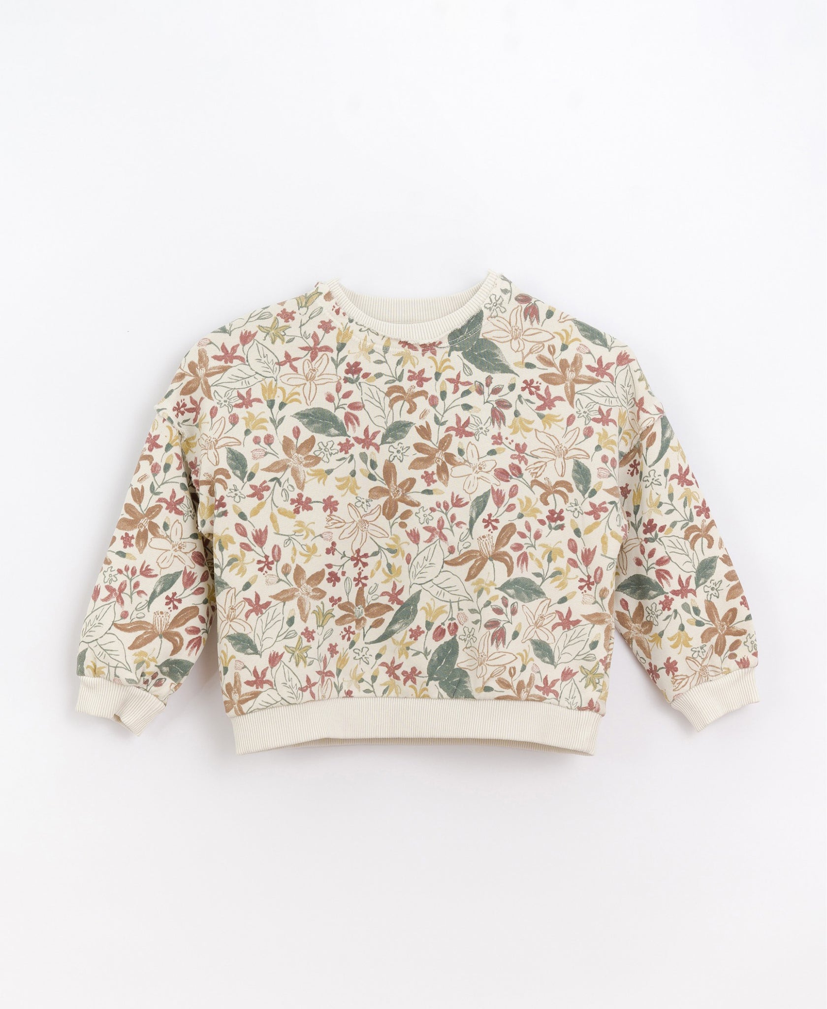 Floral Printed Sweatshirt