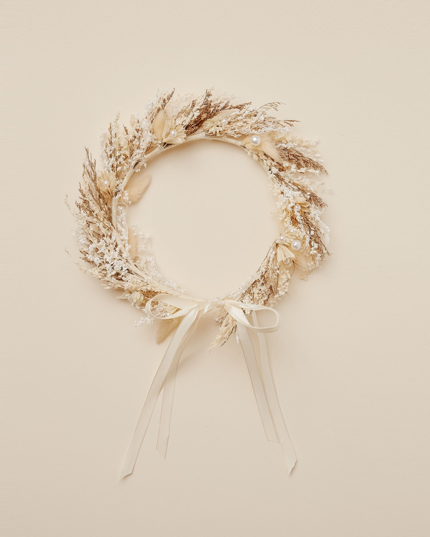 Noralee - Floral Dried Flower Crown - Multi