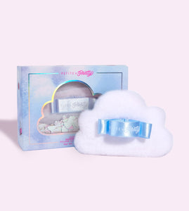 Petite 'n Pretty - Cloud Fluff Shimmer Body Puff - Light Pink Sparkle