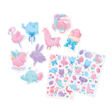Load image into Gallery viewer, Stickiville Stickers - Fluffy Cotton Candy Scented Stickers