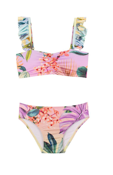PQ Swim - Lavender Oasis Flutter Bikini