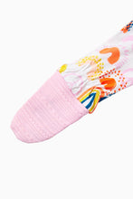 Load image into Gallery viewer, Clover - Rainbow Footie - Pink