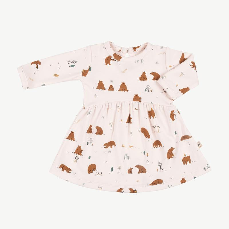 RED CARIBOU - Organic Forester Bears Pearl Dress