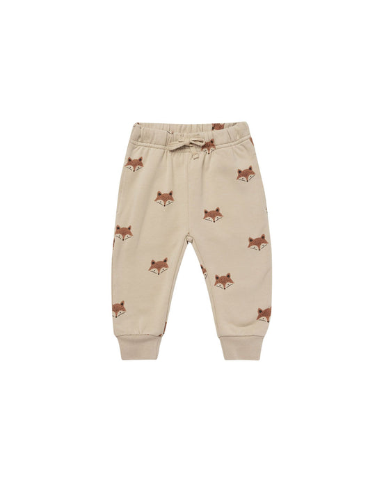 Quincy Mae - Foxes Relaxed Fleece Sweatpants - Sand
