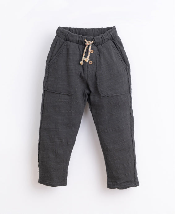 PLAYUP - Organic Trousers w/ Drawstring - Frame