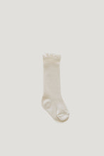 Load image into Gallery viewer, Jamie Kay - Frill Sock - Milk