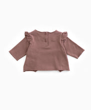 Load image into Gallery viewer, Play Up - Organic Frill Top W/ Back Buttons - Purplewood