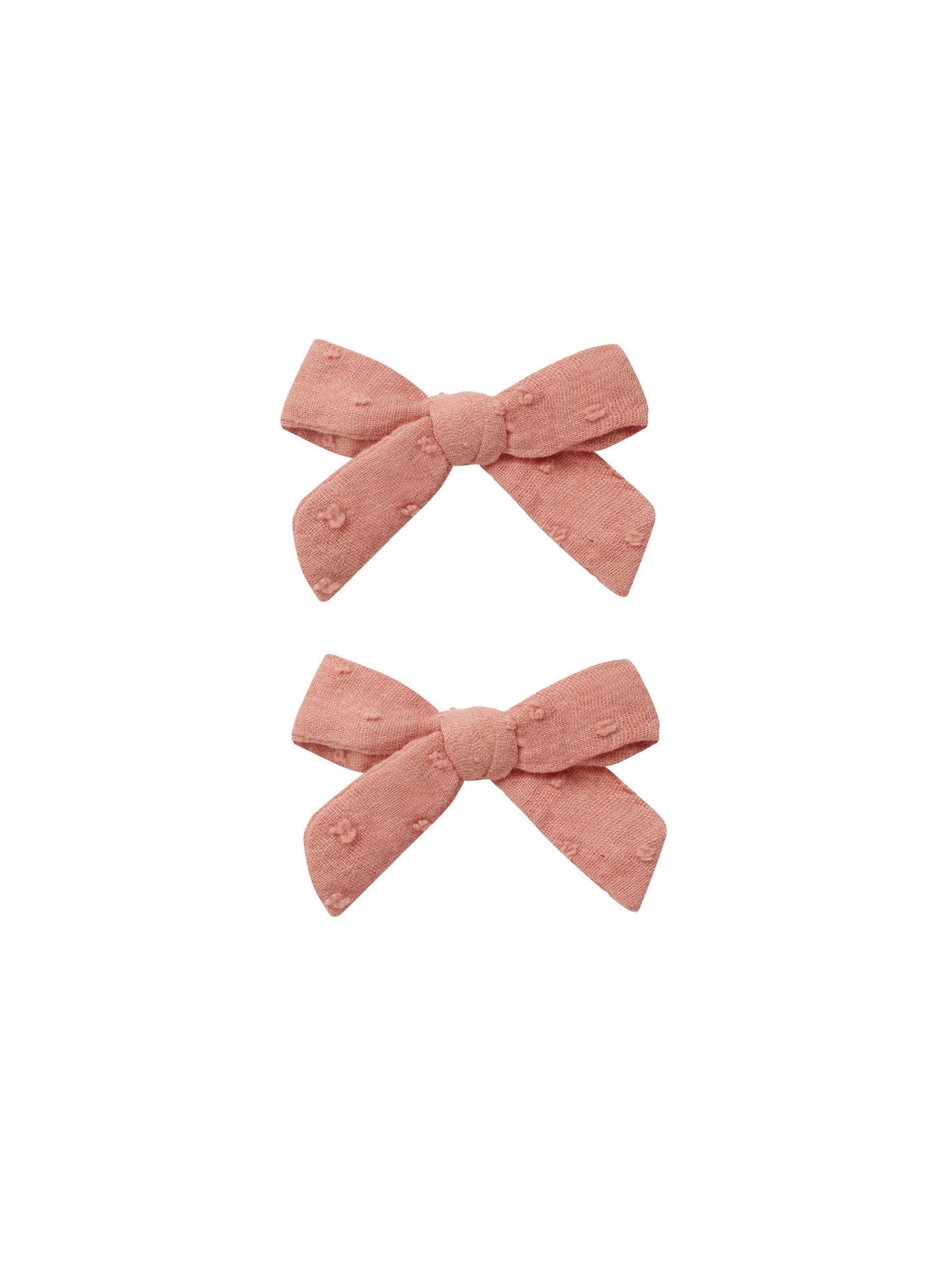 Rylee + Cru - Bow With Clip - Lipstick