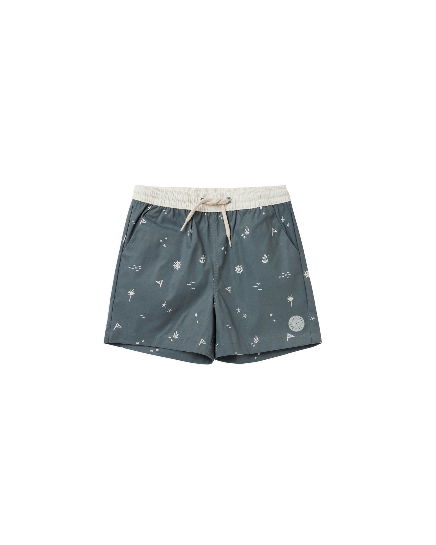 Rylee + Cru - Boardshort - Nautical - Sea