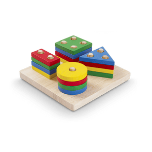 Plan Toys - Geometric Sorting Board