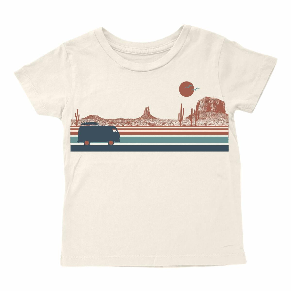 Tiny Whales - Get Lost Tee - Natural