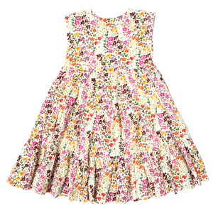 Pink Chicken - Girls Rue Dress - Multi Ditsy Floral