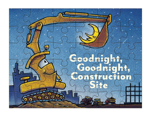 Puzzle To Go - Goodnight, Goodnight, Construction Site 36 pc