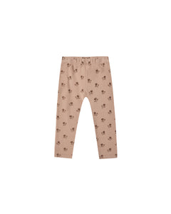 Rylee + Cru - Spongey Knit Legging - English Rose