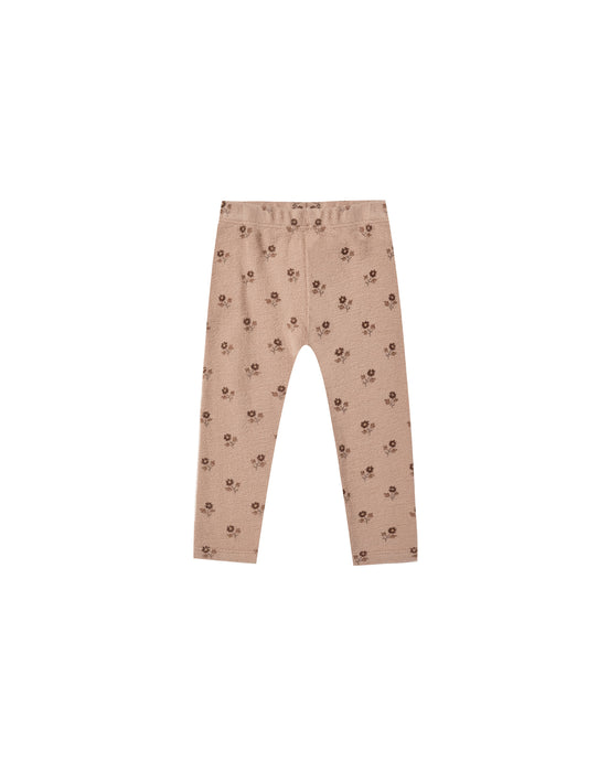 Rylee + Cru - Spongey Knit Legging - English Rose