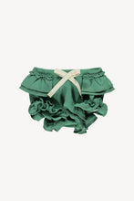 Load image into Gallery viewer, Fin &amp; Vince - Organic Ruffle Bloomer - Schoolhouse Green