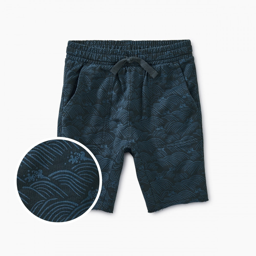 Tea Collection - Printed Knit Gym Shorts