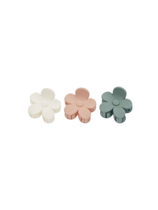 Rylee + Cru - Flower Clip Set - Aqua,Ivory,Blush