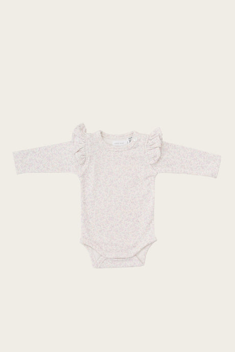 Jamie Kay - Organic Cotton Frill Bodysuit - Hana Floral