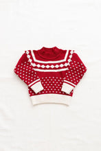 Load image into Gallery viewer, Fin &amp; Vince - Holiday Sweater - Chili