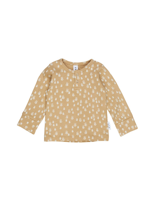 Huxbaby - Organic Honey Bee Rib Henley