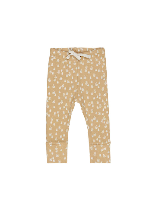 Huxbaby - Organic Honey Bee Rib Legging - Honey