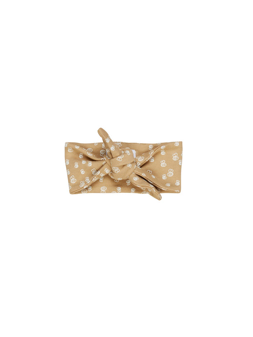 Huxbaby - Organic Honey Bee Rib Headband (One Size) - Honey