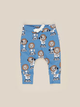 Load image into Gallery viewer, Huxbaby - Organic Gym Time Drop Crotch Pant - Azure
