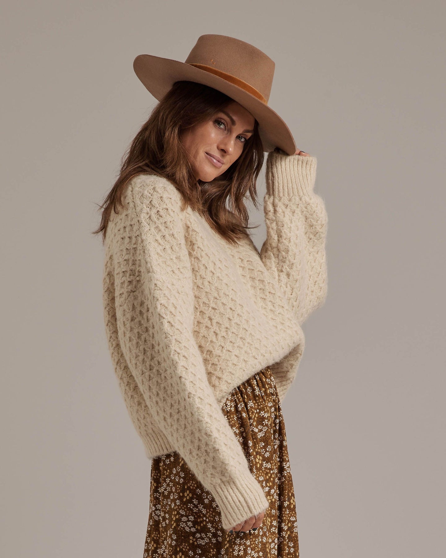 Rylee + Cru - Women's Carolina Sweater - Natural