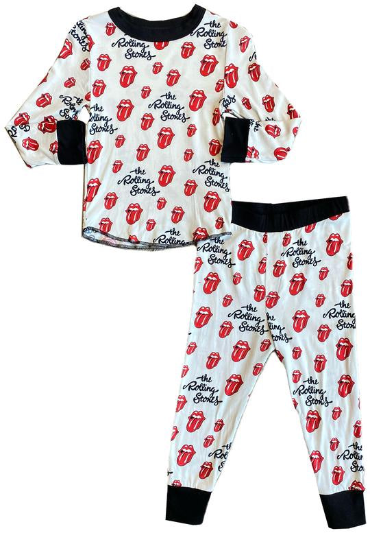 Rowdy Sprout - Rolling Stones Unisex Bamboo Set - All Over Print