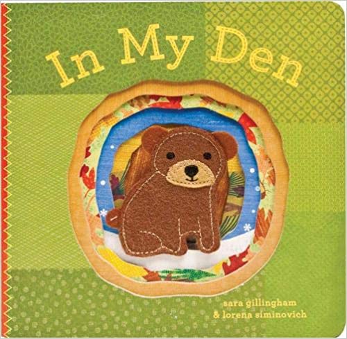 In My Den - Finger Puppet Board Book