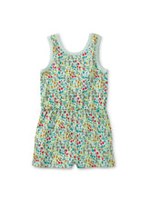 Load image into Gallery viewer, Tea Collection - Reversible Wrap Romper - Island Fruit in Green
