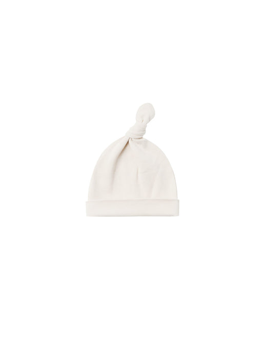 Quincy Mae - Organic Knotted Baby Hat Ivory