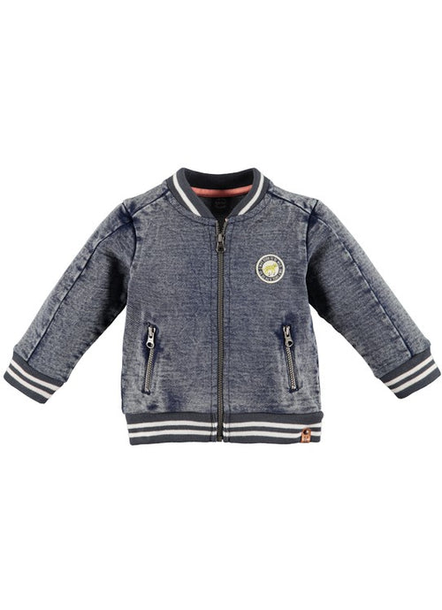 Babyface - Boys Sweat Cardigan Jean Jacket